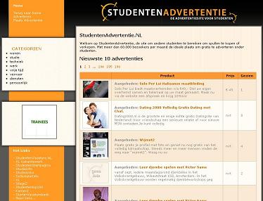 Studenten Advertentie